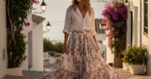 Spódnica maxi boho zwiewna: Twój styl na lato i nie tylko