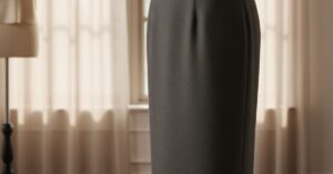 Spódnica ołówkowa dopasowana wizytowa: Twój szyk na każdą okazję.